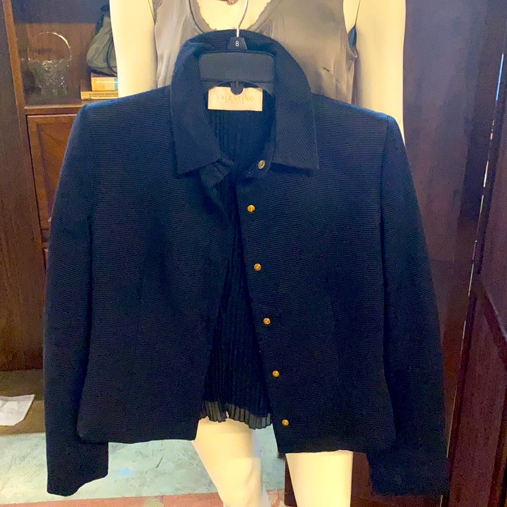 Valentino Couture Blazer (Black Small)